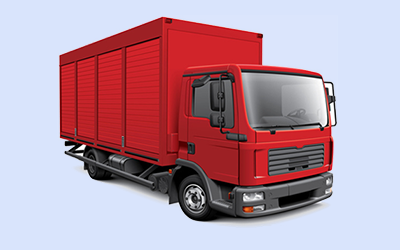 Closed Body Truck Or Container Truck